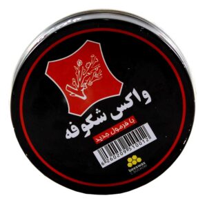 واکس جامد قهوه ای و مشکی وبی رنگ شکوفه 75 گرمی