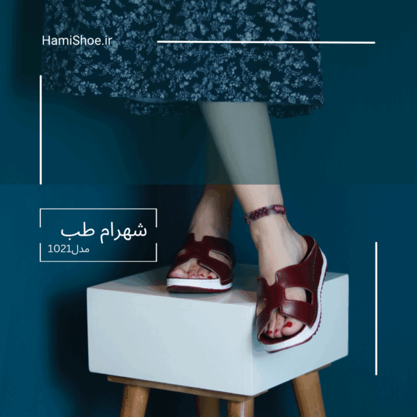 صندل طبی زنانه شهرام طب مدل 1021 - Image 5