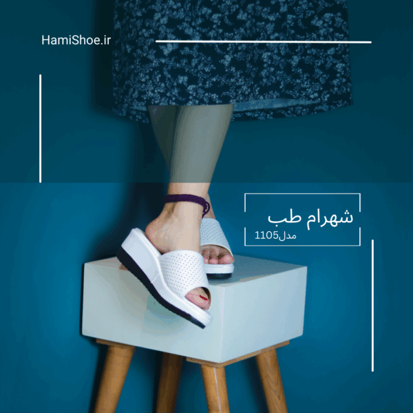 صندل طبی زنانه شهرام طب مدل 1105 - Image 3
